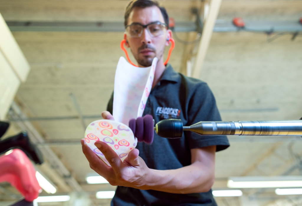 Fabrication d'une orthèse sur-mesure réalisé à partir d'un scan 3D mobile