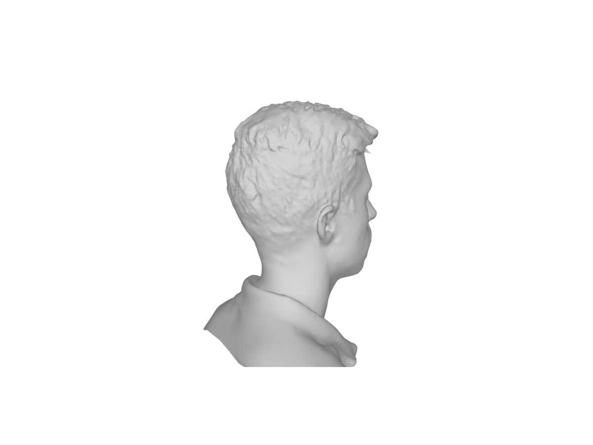 Modèle 3D Tête